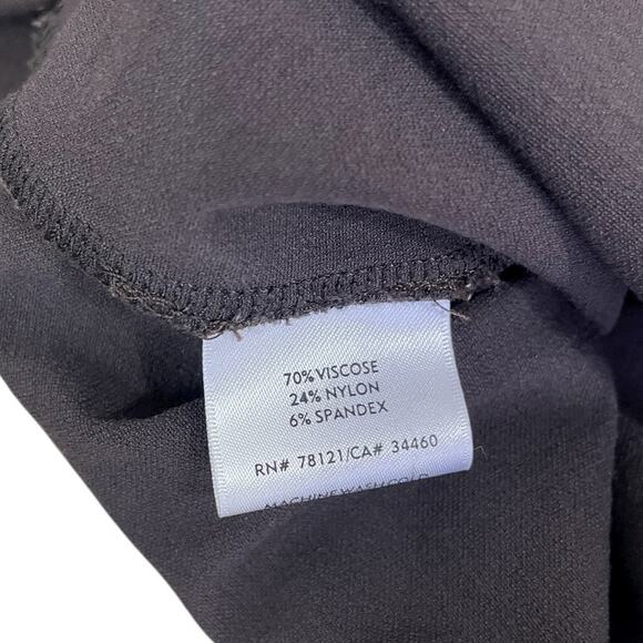 Eileen Fisher Stretch Crepe Wide Leg Pants Brown Size Small Minimalist Modern - Picture 10 of 11